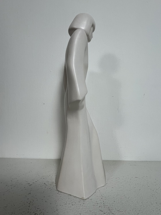 Image 1 of Vintage Yvonne Niessen Flora ceramic sculpture 