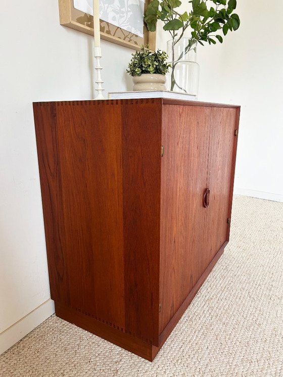 Image 1 of Teak sideboard Peter Hvidt and Orla Mølgaard Nielsen 50's