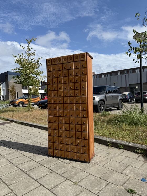 Image 1 of Vintage XL Apothekerskast/ladekast ‘30