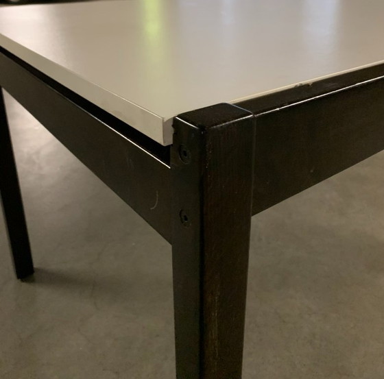Vintage Pastoe Dining Table. Design by Cees Braakman, Model TU11, 1960s. – Wood (photo 14 of 15)
