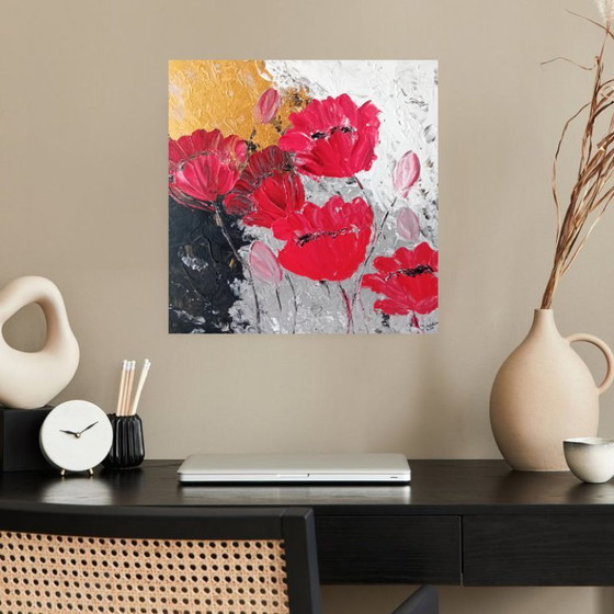 Image 1 of Papaveri di pittura moderna (2)