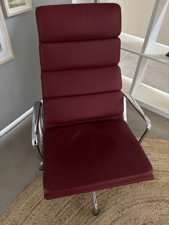 Image 1 of Soft Pad Lounge Chair EA 222 with Soft Pad Footstool EA 223