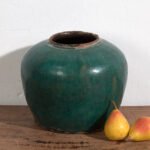 Antieke groene vaas (ca.1820) #31 – Vazen, Ceramic (photo 6 of 28)
