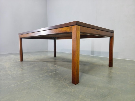 Image 1 of Danish Haslev Teak Tile Coffee Table Otto Detlefsen 1960s