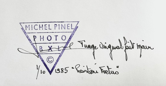 Image 1 of Michel Pinel - Rare artistic photograph from 1985