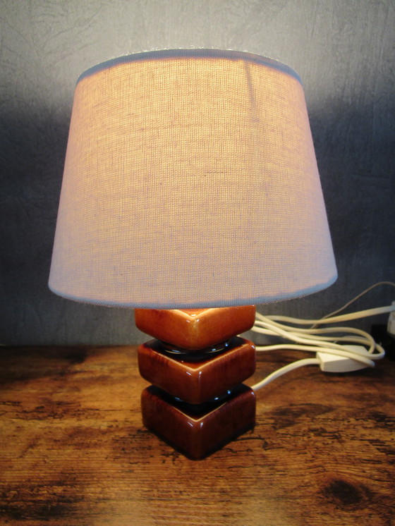Image 1 of Cari Zalloni Ceramic Space Age Table Lamp Base