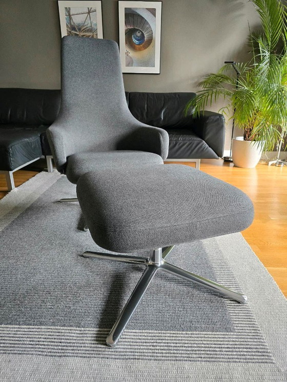 Image 1 of Vitra Repos Lounge chair with Ottoman 