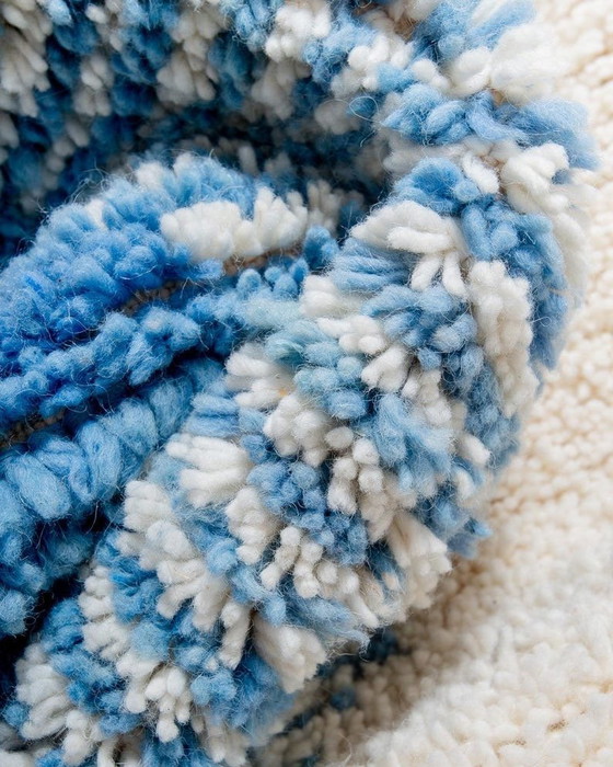 Image 1 of Auténtica alfombra bereber tradicional tejida a mano, tamaño 150/250 cm.