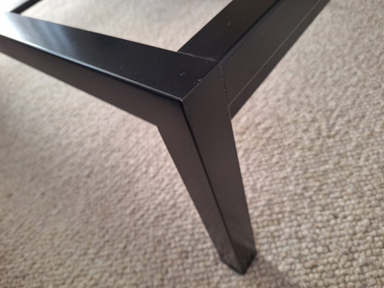 Image 1 of Letto Hans Hansen "Pure Bett" 160x200 - acciaio nero - design minimalista