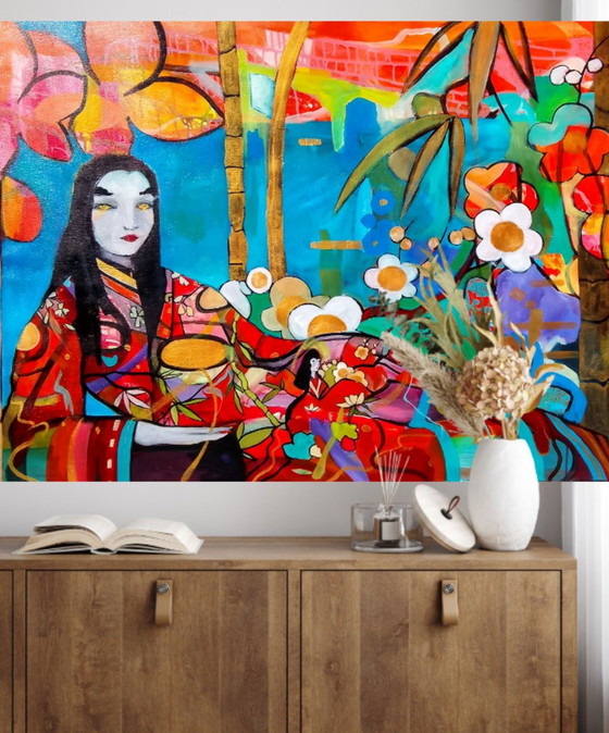 "Yaki Nori" 150x100cm – Joart, Arte, Canvas (photo 3 of 15)