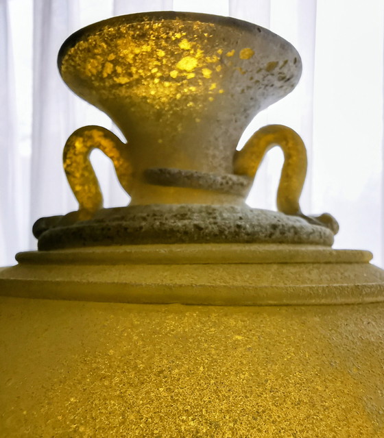 Image 1 of Vase, objet d'art. Cenedese Scavo Murano années 1960