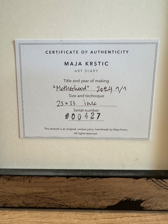 Disegno Arte Maja Kristic – Dipinti e disegni, Legno (photo 5 of 9)