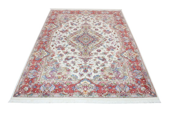 Image 1 of Original Handgeknüpfter Perserteppich Tabriz 296 X 197 Cm Neu , Unbenutzt