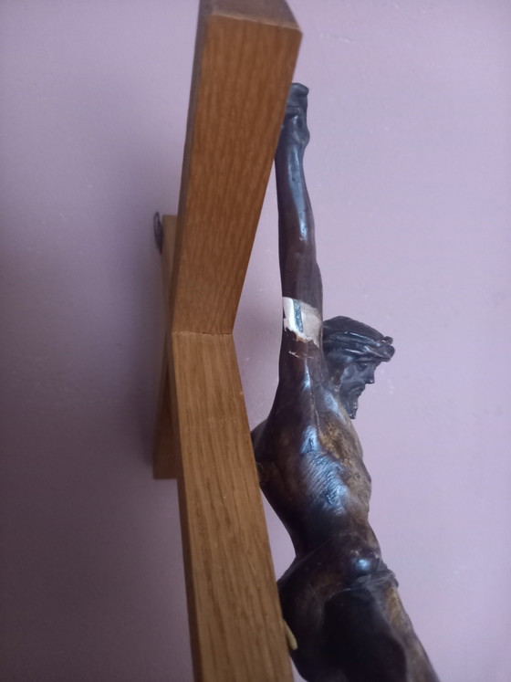 Jésus en bois sur la croix – Sculptures, Wood (photo 10 of 10)