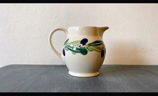 🫒 Rara e bellissima lattiera e zuccheriera antiche di Emma Bridgewater 🫒 – tafelaccessoires, Ceramic