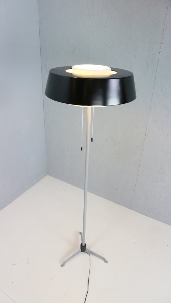 Image 1 of ST 7128 Floor Lamp by Niek Hiemstra for Evolux, Netherlands, 1950s