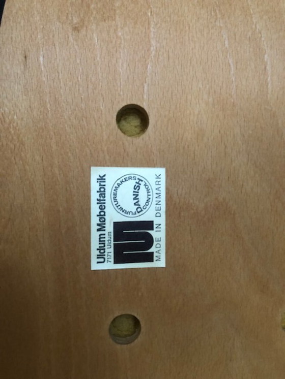 Image 1 of Palissanderhouten eetkamerstoel Johannes Andersen voor Uldum