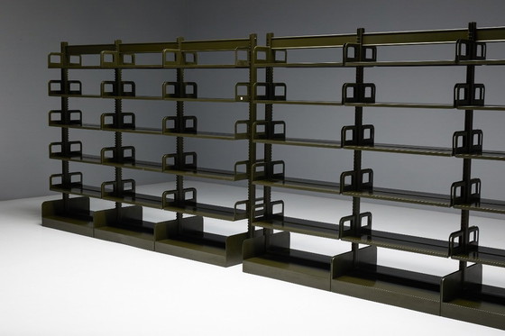 Image 1 of Modulares freistehendes Regalsystem, Frankreich, 1950er Jahre