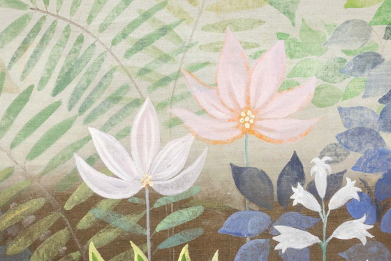 Image 1 of Groot acrylschilderij op linnen canvas. Hedendaags werk.