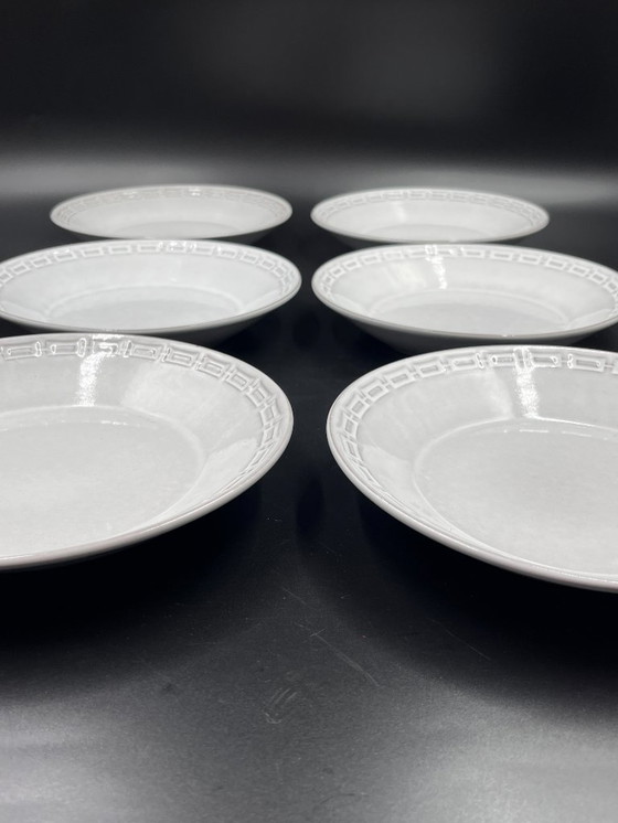 Image 1 of Set of 6 Céramano soup plates by Karl Leutner