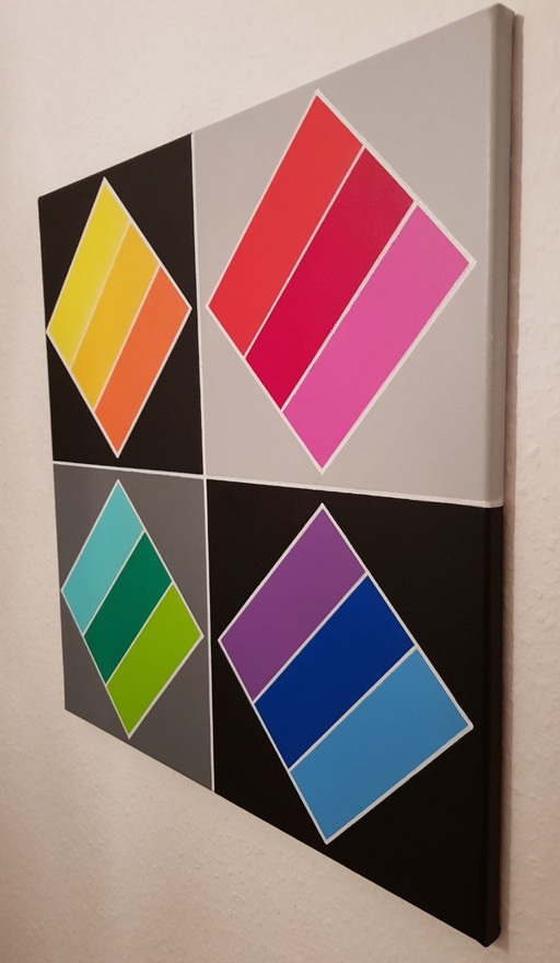 DG - 20240727 – schilderijen tekeningen, Canvas (photo 2 of 7)