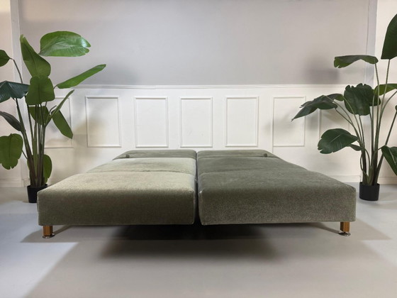 Image 1 of Brühl Moule Medium Schlafsofa Designer Grün Grau Couch