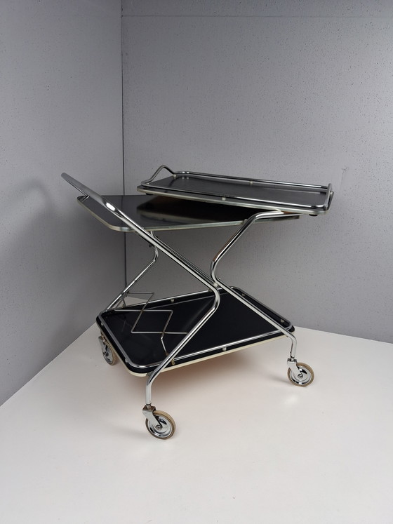 Image 1 of Chariot de service Torck vintage, années 1960