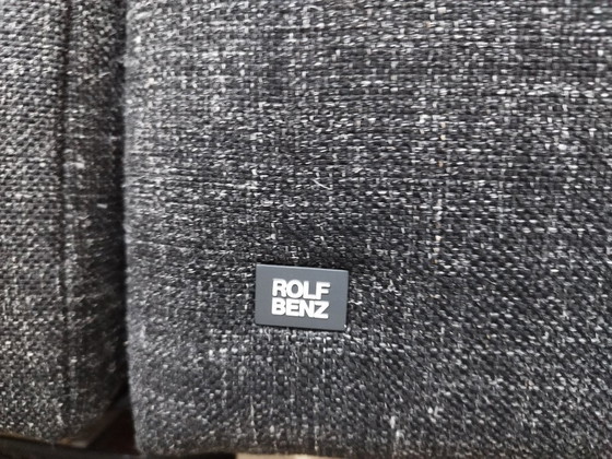Rolf Benz Corner sofa, dark grey textile, Metal, Modern (photo 2 of 7)