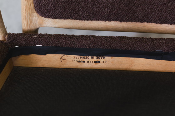 Image 1 of 4 sedie in rovere Niels Otto Møller modello 80