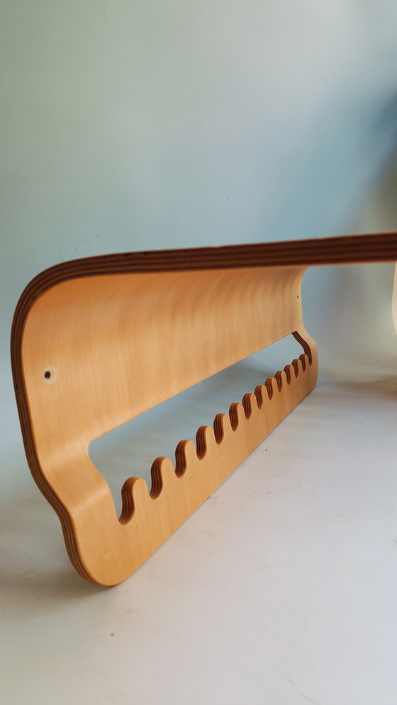 Image 1 of Ikea Kantra Berken Multiplex Kapstok Alvar Aalto Stijl