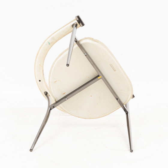 Image 1 of Un ensemble de quatre chaises de salle à manger Arrben/Italie « Marilyn Stiletto »