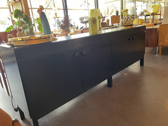 Image 1 of Das Coene-Sideboard im brutalistischen Stil aus schwarzer Eiche