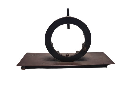 Art Deco Clock Stand, Sweden, 1900s – Bronze (photo 9 of 10)