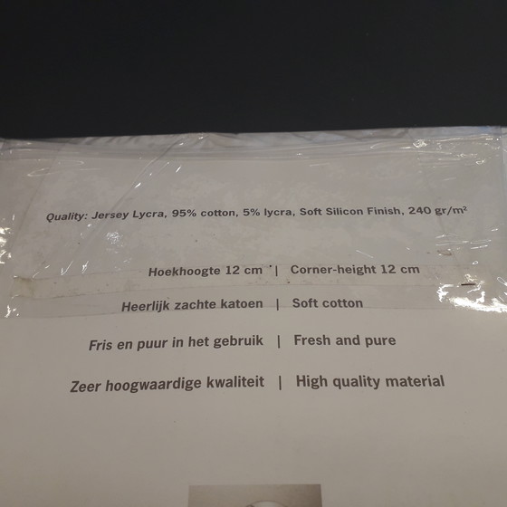 Image 1 of Auping top fitted sheet - 140/160-200