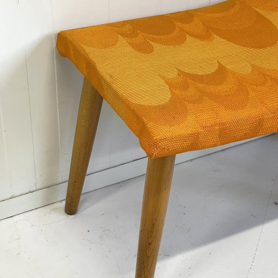 Image 1 of Vintage retro seventies footstool footstool stool