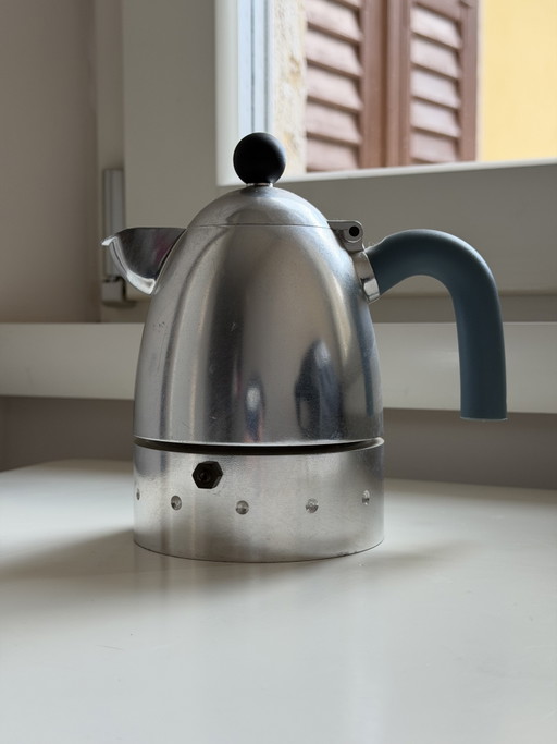Alessi Moka-Kaffeemaschine, Modell Pellicano – keukenaccessoires, Plastic, Aluminium
