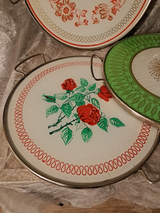 Image 1 of Art deco taart schotels