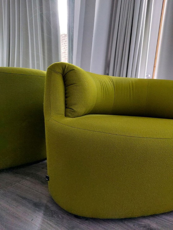Image 1 of Fest Huf Armchair - Kvadrat Fabric Raf Simons Moss Green