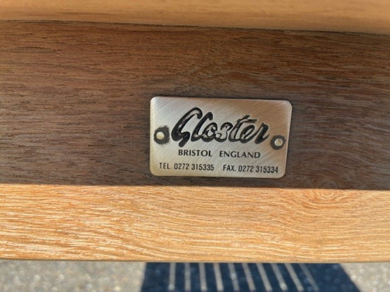 Image 1 of Table de jardin Gloster en teck de haute qualité et robuste - comme neuve -