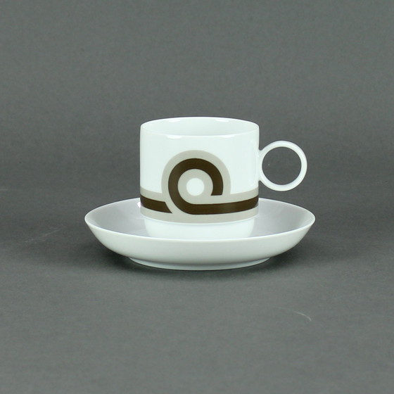 Image 1 of Ambrogio Pozzi (1931-2012) - tableware - Duo Baltic - Rosenthal Studio-Line, Germany - 1968 - Decor design by Rosemonde Naira