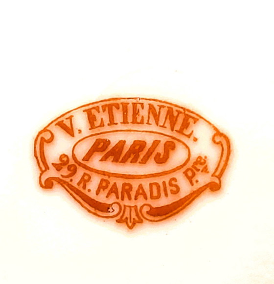 Image 1 of Porcellana di Parigi V. Etienne XIX secolo
