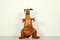 Leather Kangaroo Magazine Stand attributed to Dimitri Omersa, England, 1960s – Magazine rack, Metal (photo 6 of 13)