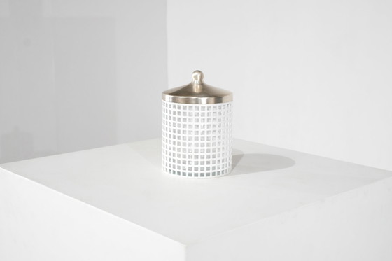 Image 1 of Sucrier De Josef Hoffmann Pour Bieffeplast, Italie, Années 1980s