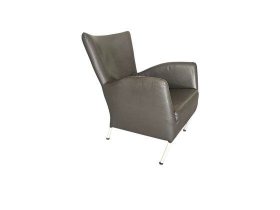 Estilo Montis - Modelo Windy - Diseño Gijs Papvoince - Cuero - Metal - Años 90 – Sillones, Leather (photo 10 of 10)