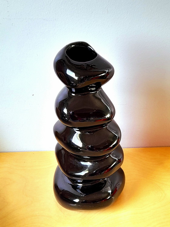 Image 1 of Ceramic pebble-shaped designer vase, 1980