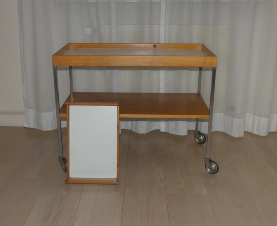Image 1 of Wilhelm Renz serving trolley Walter Wirz trolley with tray