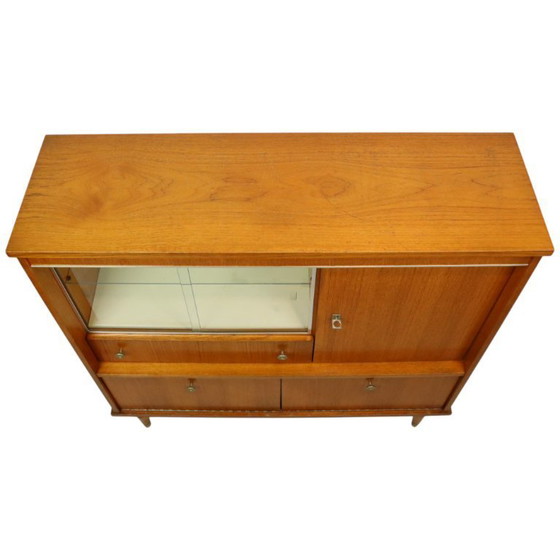 Image 1 of Credenza anni Sessanta - Mobile buffet impiallacciato teak
