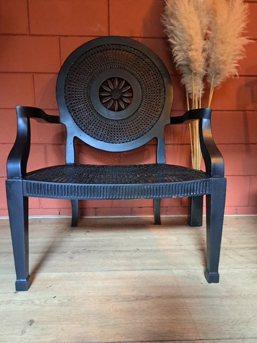 Vintage Cane Chair – fauteuils, Rattan