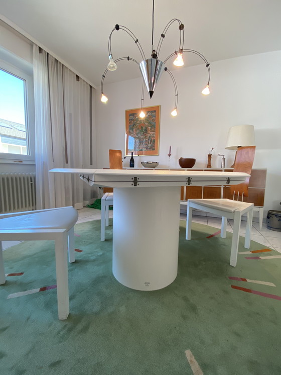 Image 1 of Rosenthal Quadrondro designtafel door Erwin Nagel