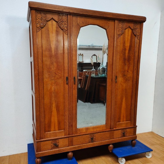 Image 1 of Armoire Art Déco vintage, armoire démontable